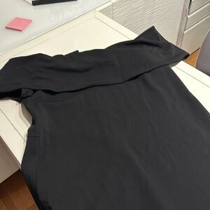 COS off shoulder black dress perfect condition
